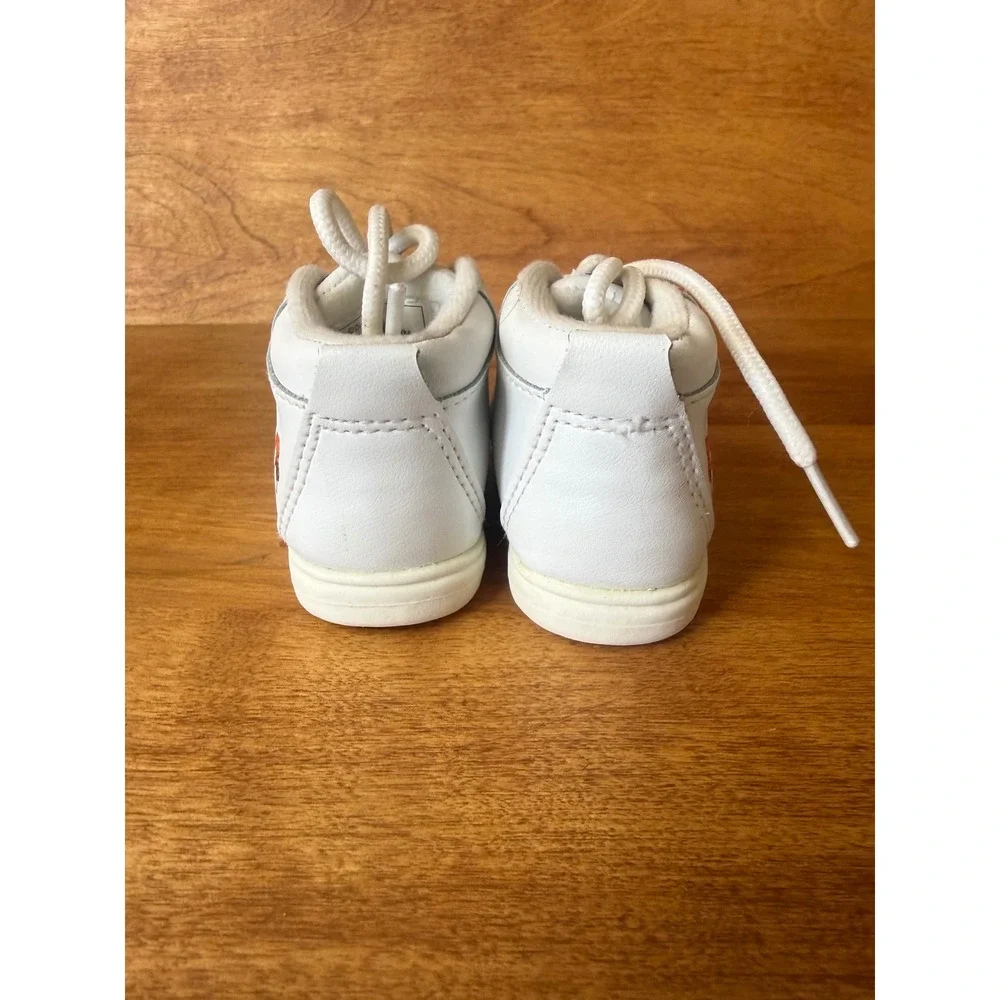 RARE Vintage Disney Winnie Pooh Tigger Piglet Baby 1 High Top Shoes Choo Choo